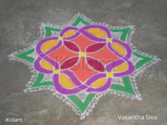 Rangoli: Margazhi malar