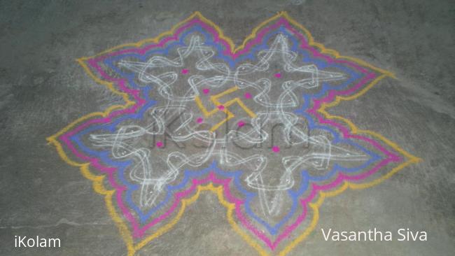 Rangoli: Margazhi malar
