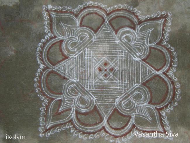 Rangoli: margazhi velli malar