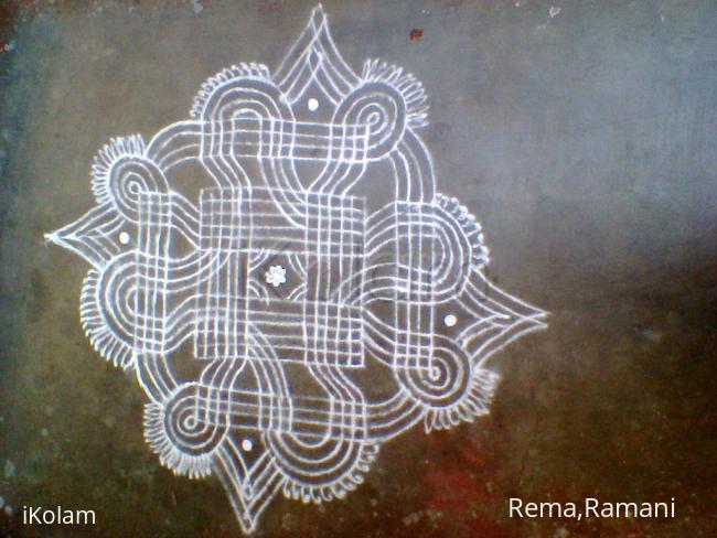 Rangoli: kanya kolam