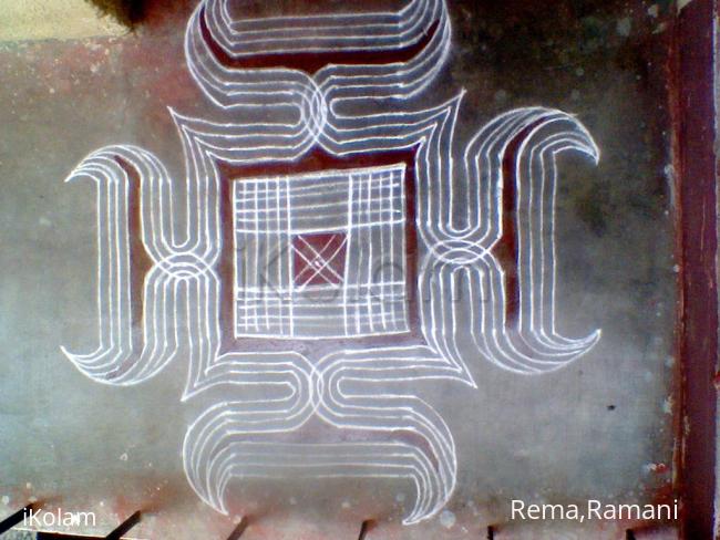 Rangoli: kanya kolam
