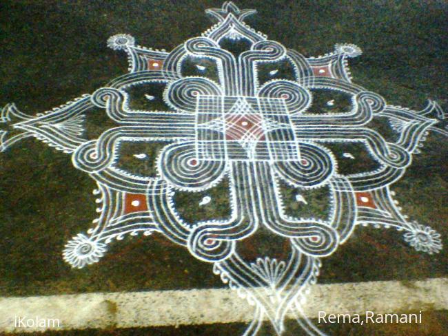 Rangoli: kanya kolam