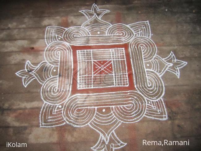 Rangoli: kanya kolam