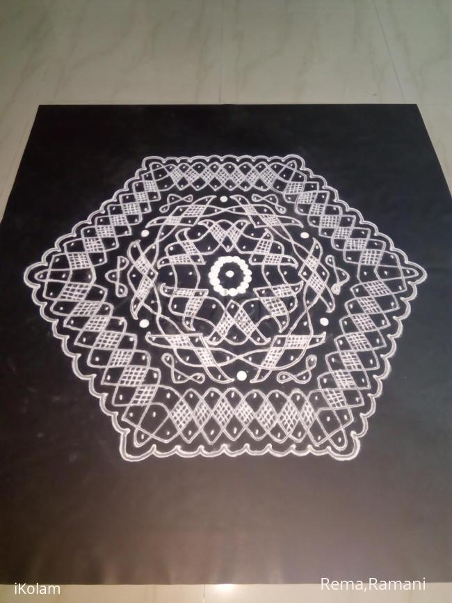 Rangoli: Pulli kolam