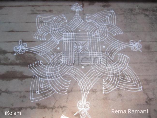Rangoli: kanya kolam`