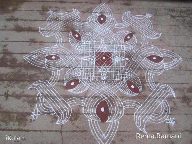 Rangoli: kanya kolam