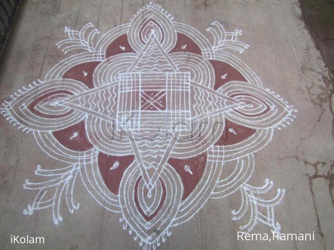 Rangoli: kanya kolam