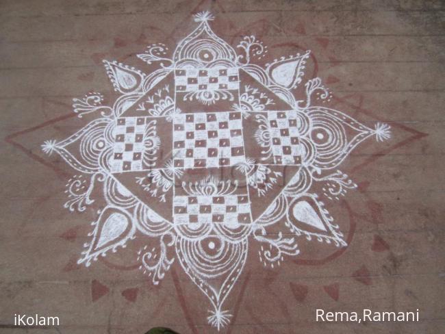 Rangoli: padi kolam