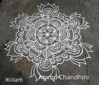 Rangoli: Freehand rangoli Rangoli: Freehand rangoli