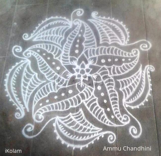 Rangoli: Free hand rangoli