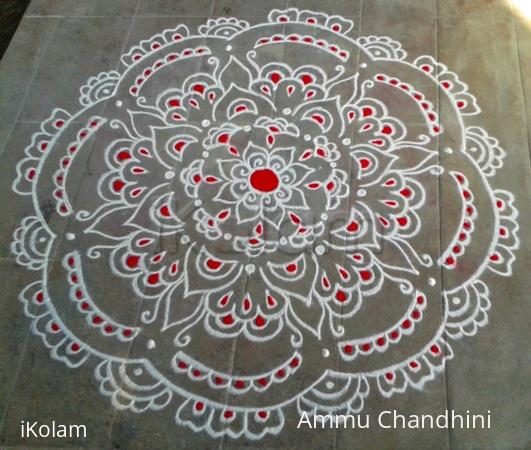 Rangoli: Freehand rangoli