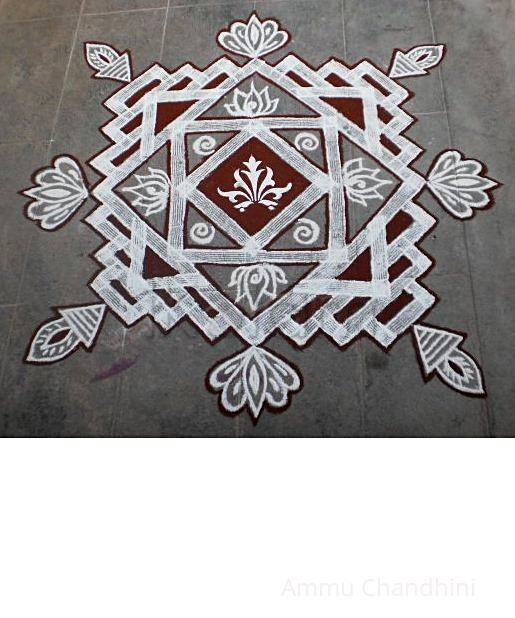 Rangoli: Friday kavi kolam