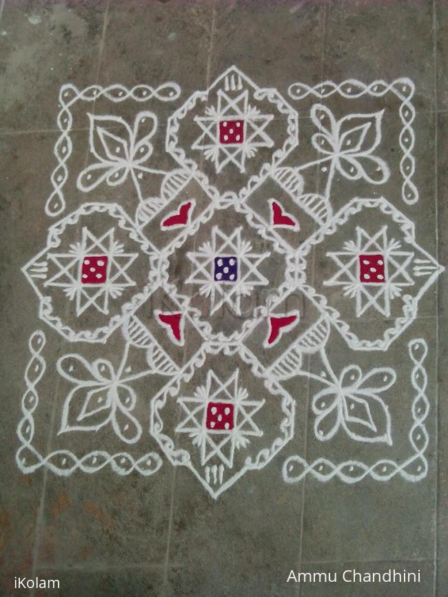 Rangoli: Dotted kolam