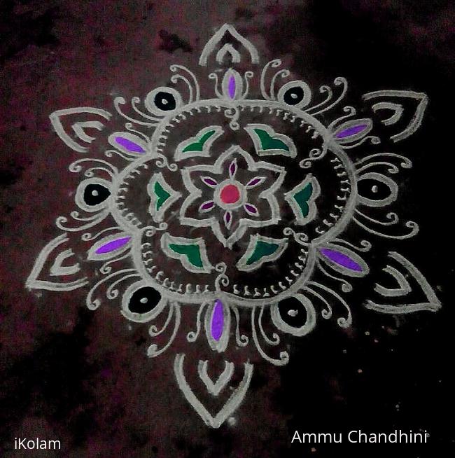 Rangoli: Freehand rangoli
