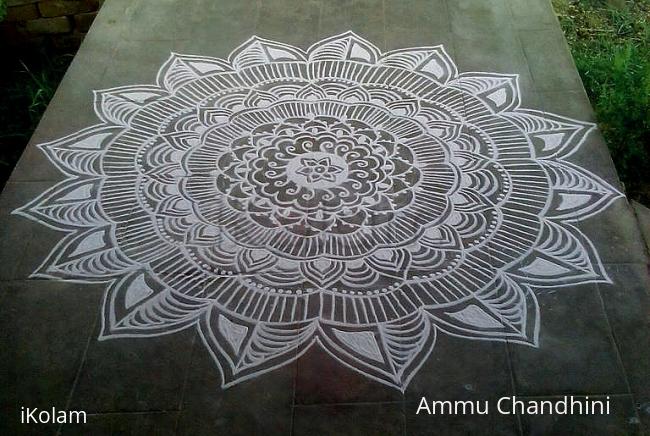 Rangoli: Freehand rangoli
