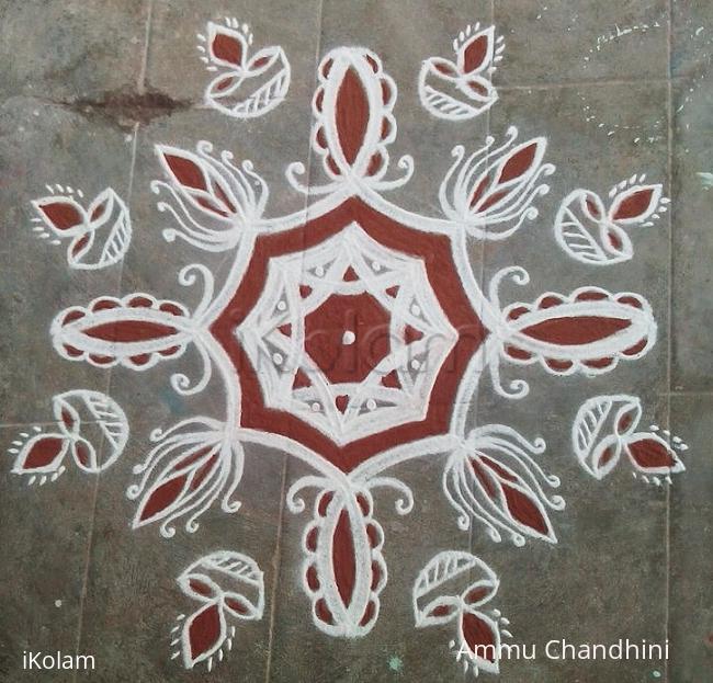 Rangoli: Friday kavi kolam