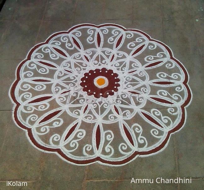 Rangoli: Aadi amaavasai kolam 