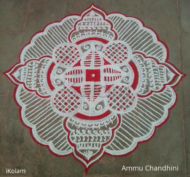 Rangoli: Aadi pooram spl kolam