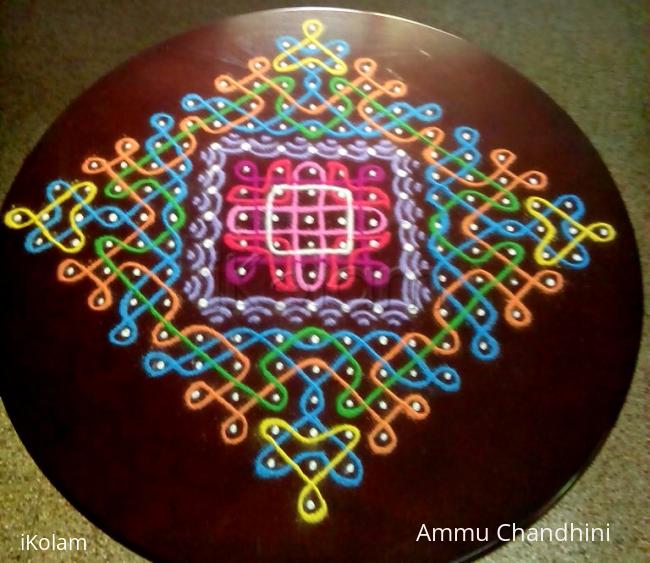 Rangoli: Table top rangoli