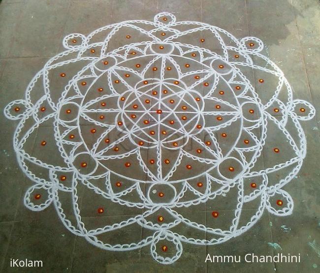 Rangoli: Friday kolam 