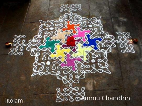 Rangoli: Margazhi day-14