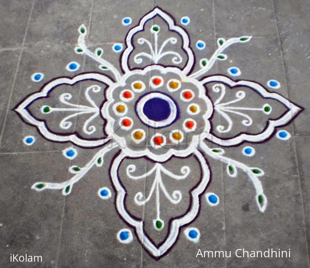 Rangoli: Freehand rangoli