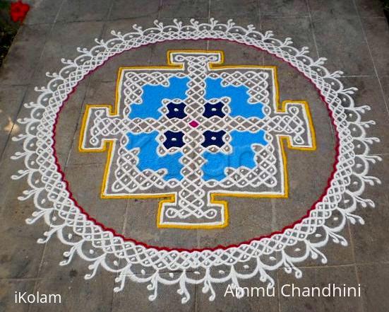 Rangoli: 3rd Anniversary kolam