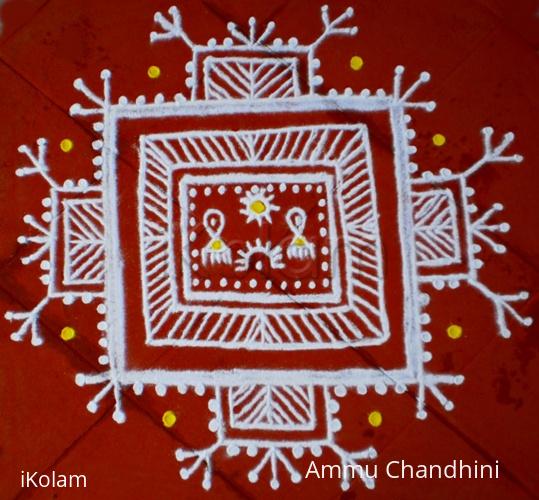 Rangoli: Mandana rangoli