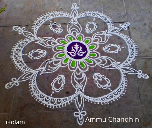 Rangoli: Freehand rangoli