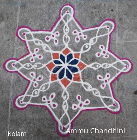 Rangoli: Freehand rangoli
