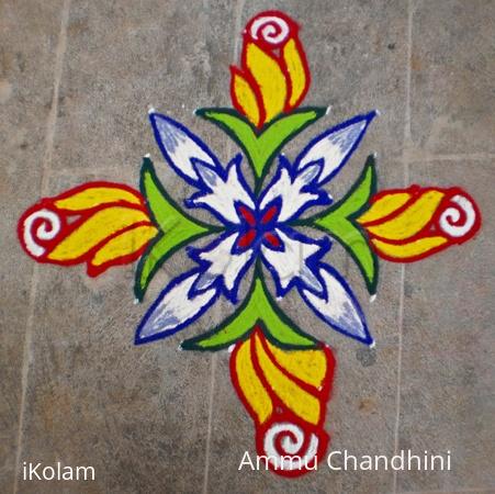 Rangoli: Dotted kolam