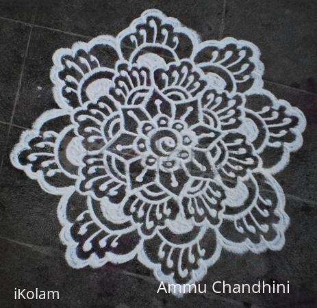 Rangoli: Freehand rangoli