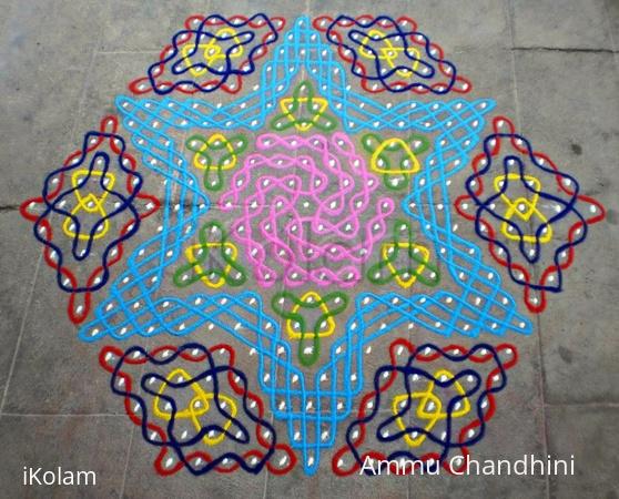 Rangoli: Dotted kolam