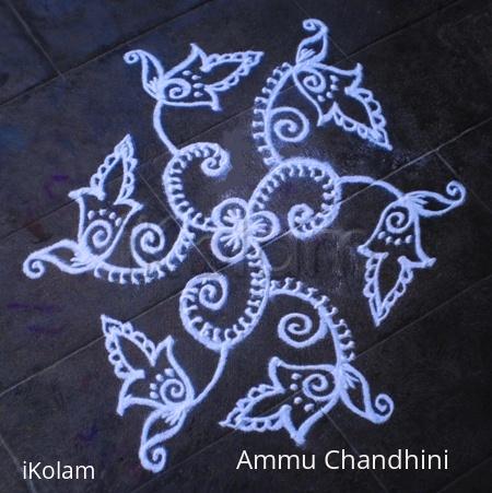 Rangoli: Dotted kolam