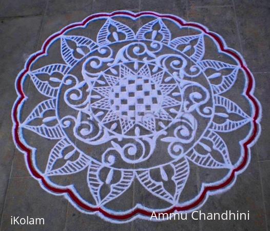 Rangoli: Freehand rangoli