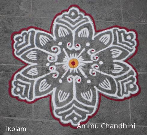 Rangoli: Dotted kolam