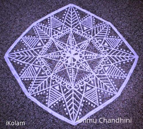Rangoli: Indoor rangoli