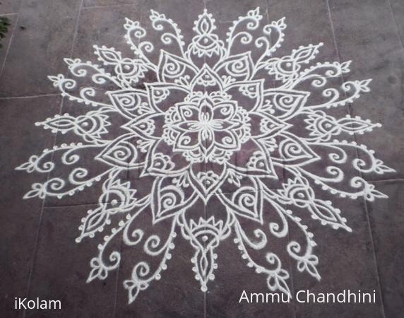 Rangoli: Freehand rangoli