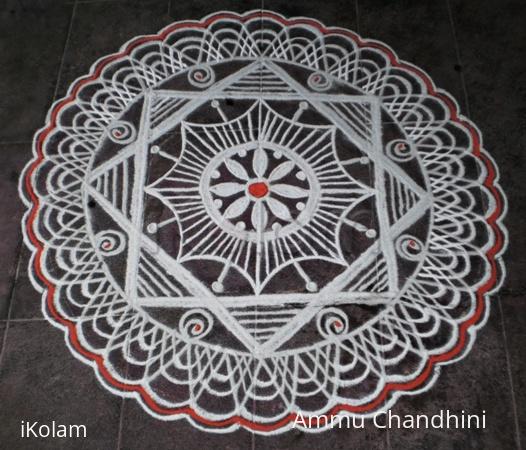 Rangoli: Freehand rangoli