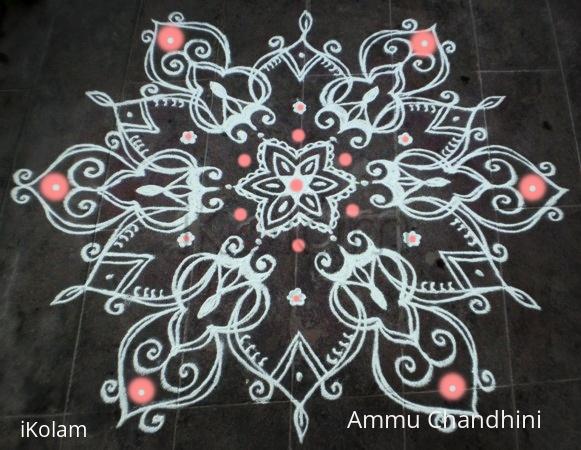 Rangoli: Freehand rangoli