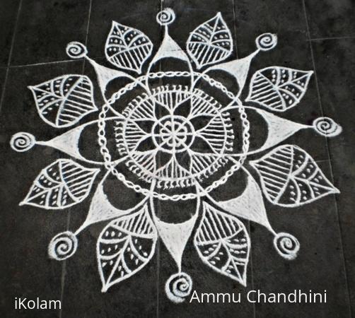 Rangoli: Freehand rangoli