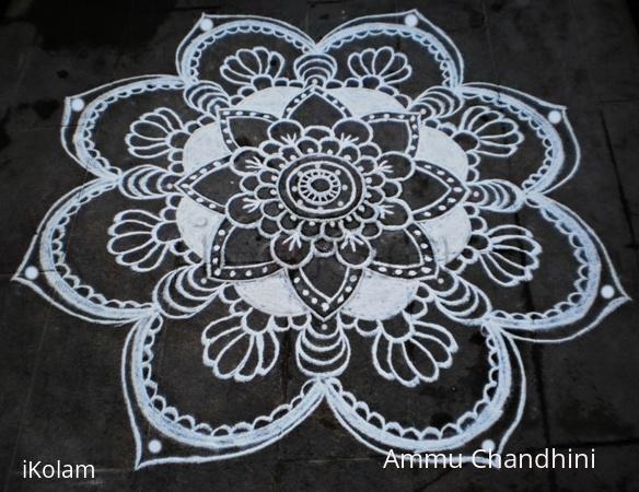 Rangoli: Freehand rangoli