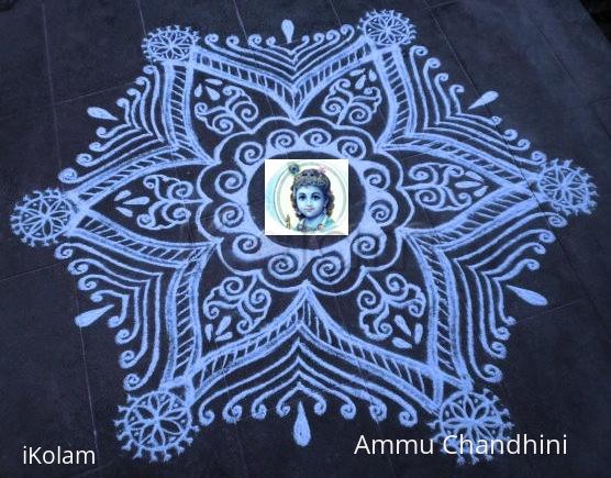 Rangoli: Krishna jayanthy spl kolam