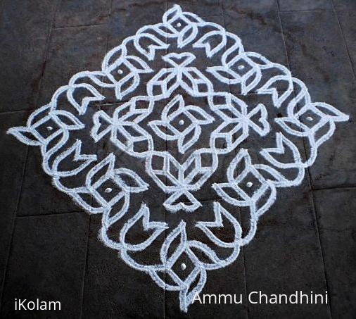 Rangoli: Dotted kolam