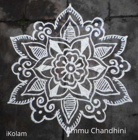 Rangoli: Freehand rangoli