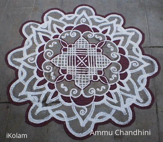 Rangoli: Tuesday kavi kolam