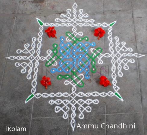 Rangoli: Dotted kolam