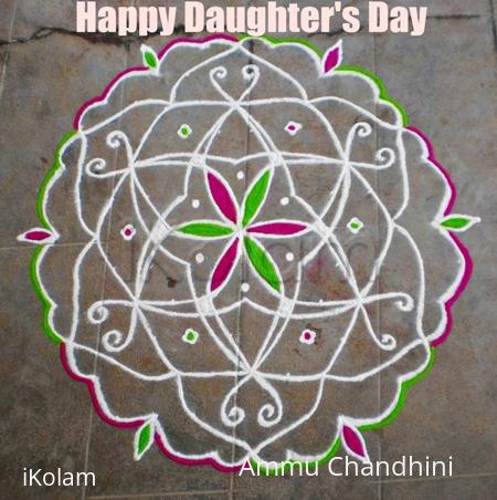 Rangoli: Happy Daughter's day