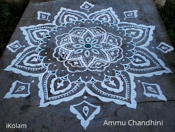 Rangoli: Freehand rangoli