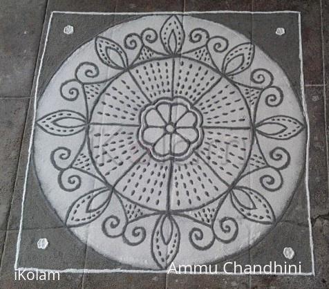 Rangoli: Navrathri day-1 Rangoli: Navrathri day-1